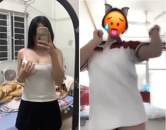 Clip nóng cô gái sinh viên ngực khủng nhảy nhót