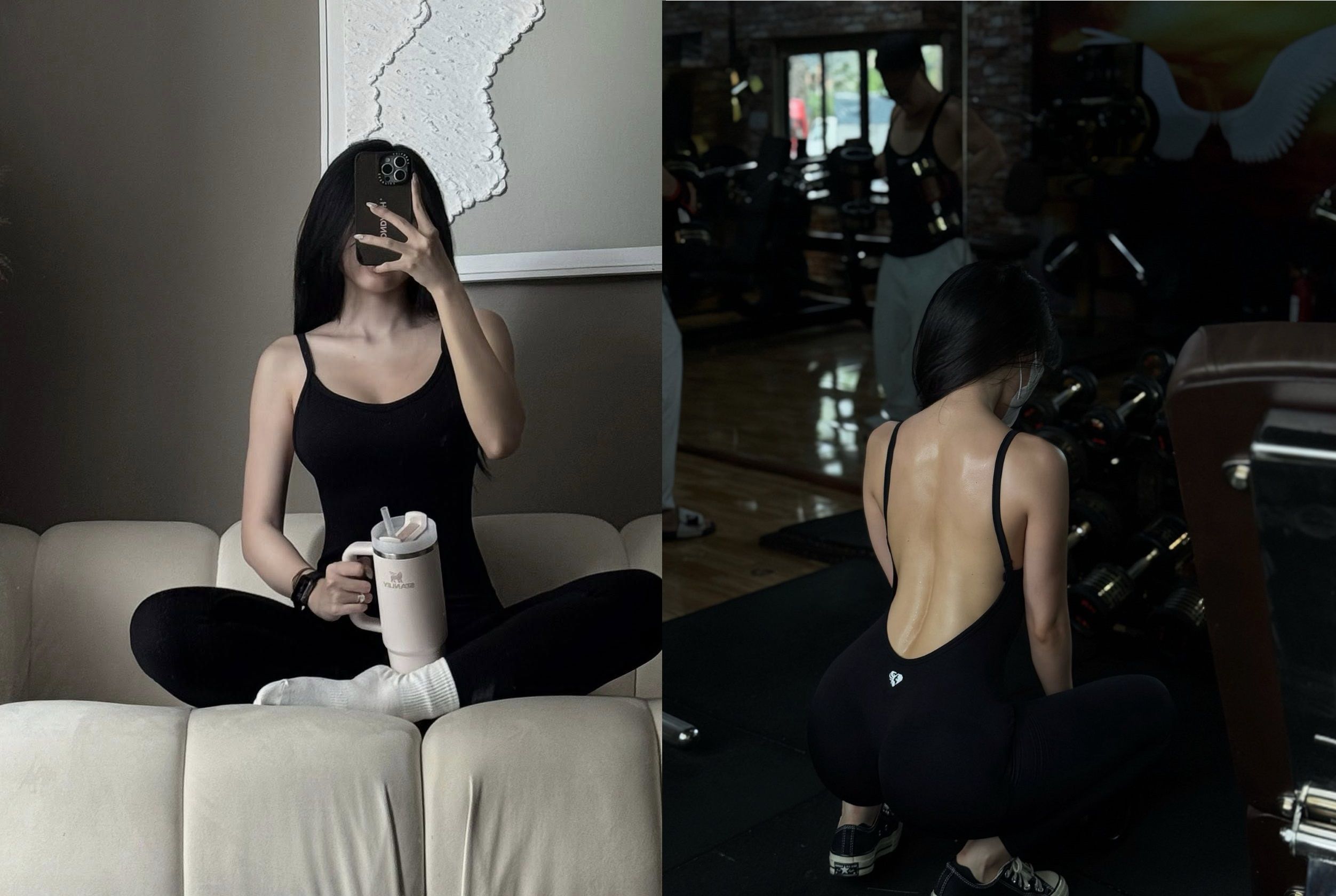 Clip sex nóng bỏng với em gym thích phê