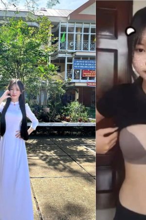 Clip nóng cô nữ sinh bị bạn trai cũ quay lén
