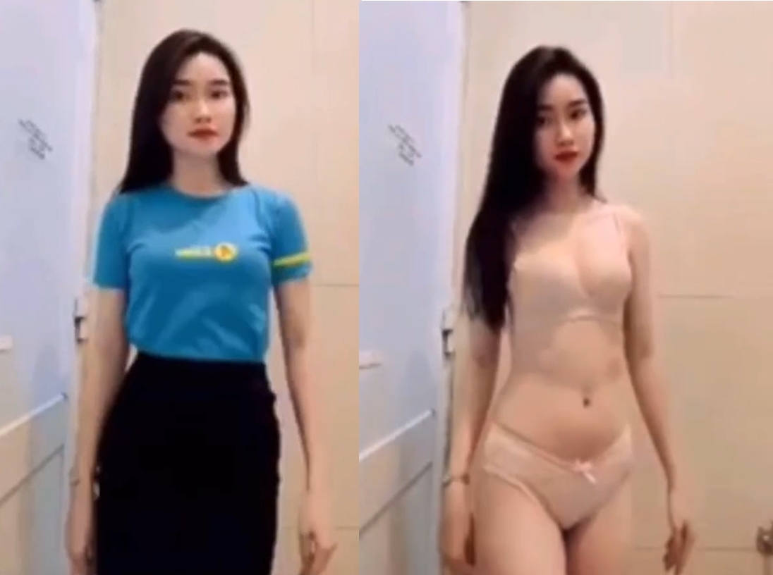 Clip sexy VN mới nhất cô em xinh Điện máy xanh