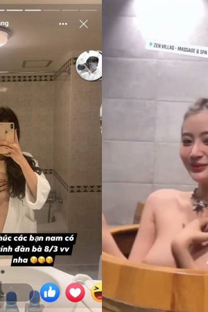 Clip nóng Triệu Linh Trang TikToker xinh khiến fan điêu đứng