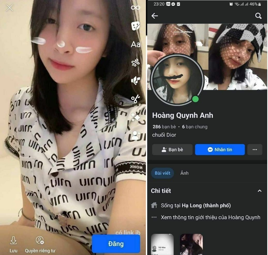Hoàng Quỳnh Anh bị lộ clip nóng cùng bạn trai