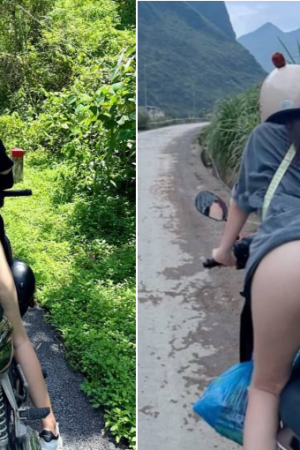 Móc bím em gái đẹp khi cùng khám phá
