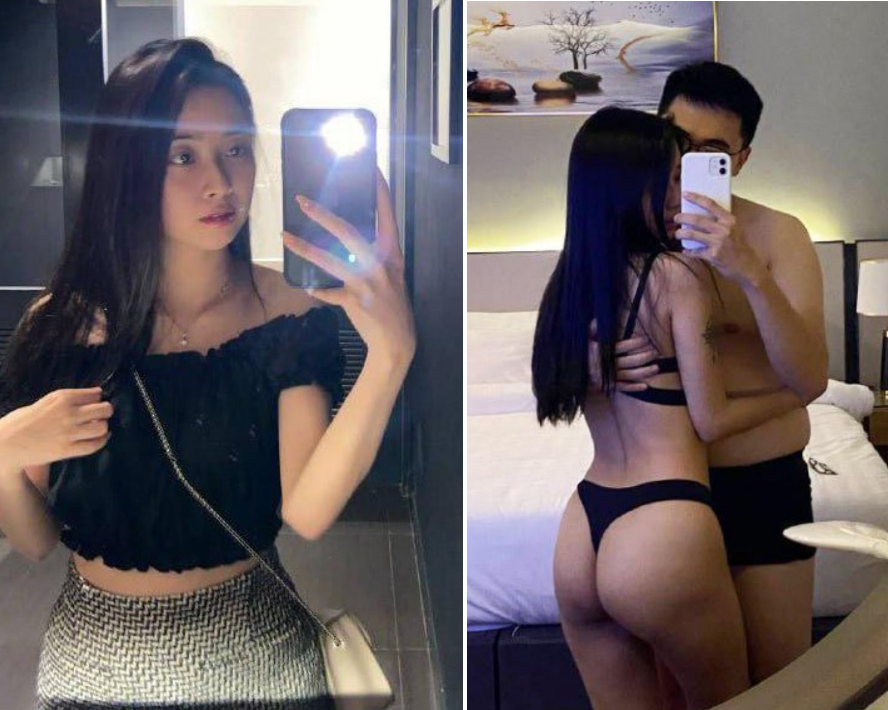 Clip nóng cô gái xinh thích khoe thân không mặc quần lót