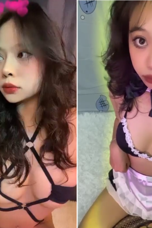 Hầu gái khêu gợi phục vụ sếp thỏa mãn