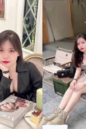 Phang mèo Thủy Tiên tắm mát cặp mông tròn