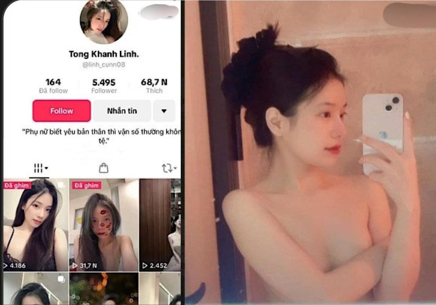 Full phim sex Tống Khánh Linh quyến rũ nóng bỏng tuyệt đẹp