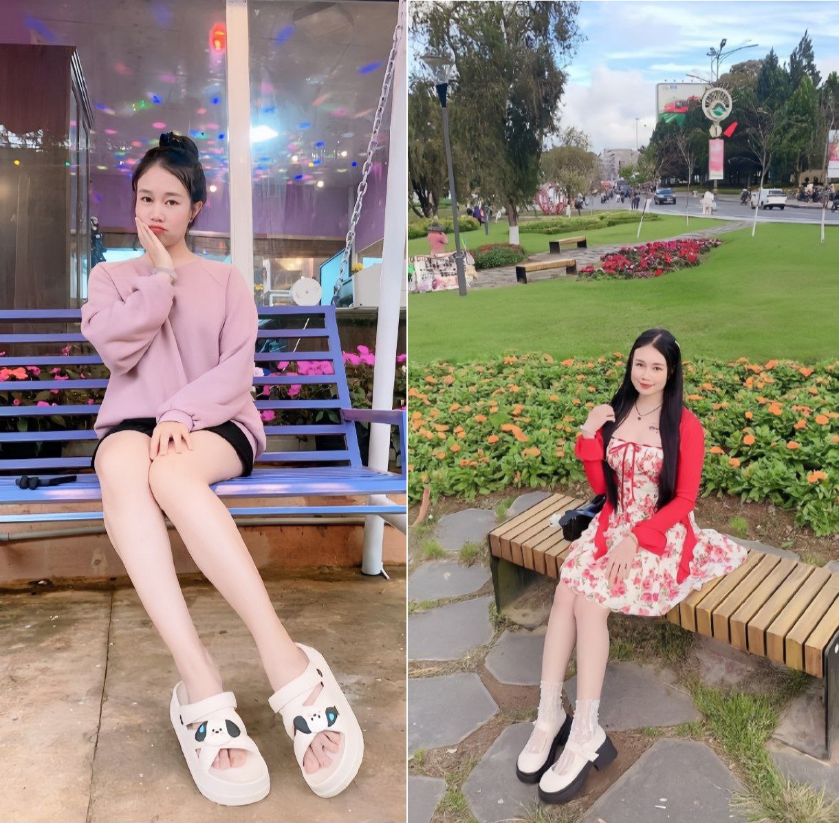 Ngập tràn khoái cảm, em thỏa sức trong tay hai chàng