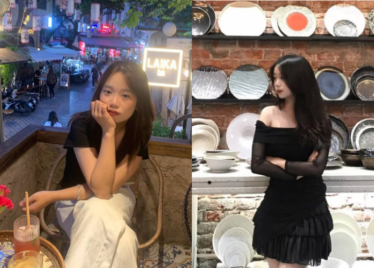 Nhìn em ngây thơ quyến rũ anh thỏa mãn cơn khát