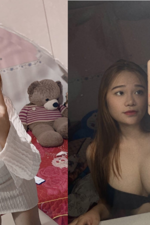 Phê pha cùng bạn thân chồng trong lúc chờ đợi