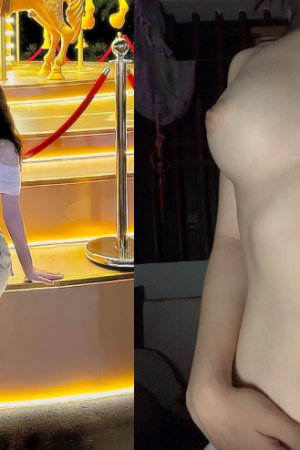 Em nữ sinh da trắng mịn hay cười