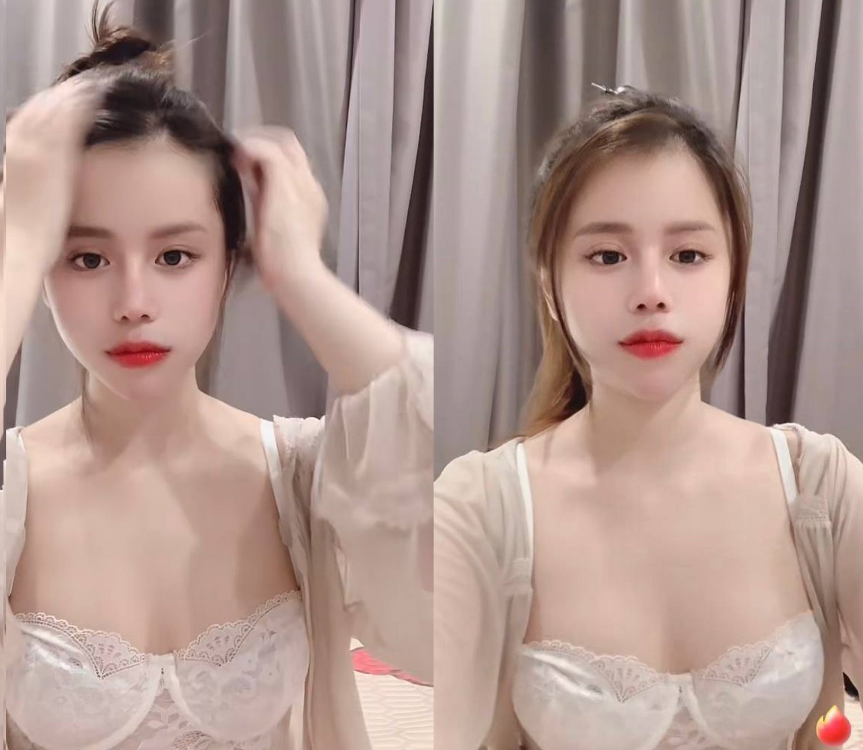 Cạo trọc búi để anh chịch sướng