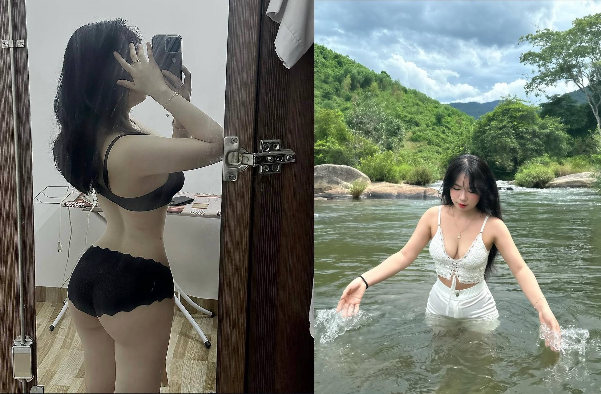 Liếm búi hồng em gái đẹp khoái mê
