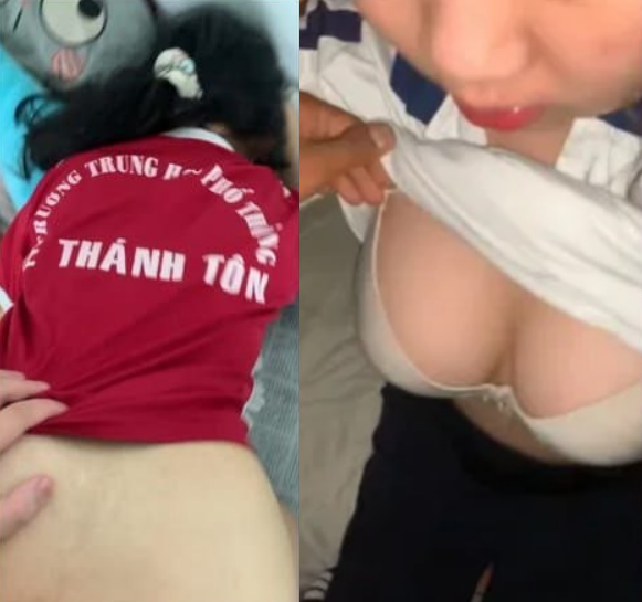 Em sinh viên ngực khủng thèm chim
